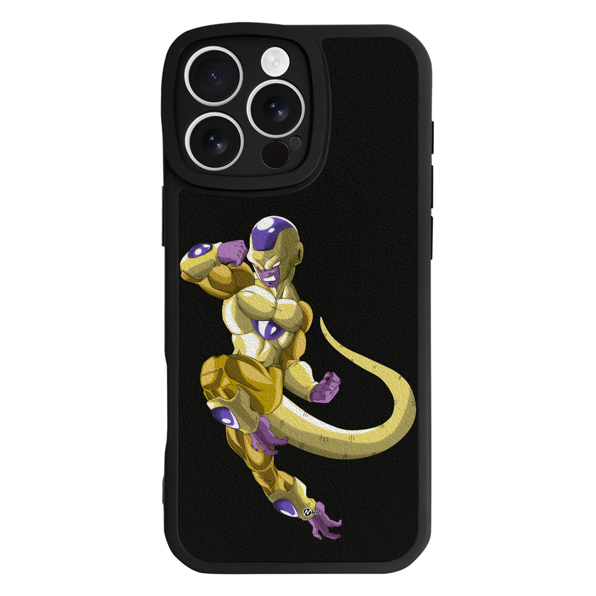 （画像用） ドラゴンボール フリーザ DRAGON BALL Frieza 【iPhone 16シリーズ対応】シリコンスマホケース（レザー調） 材質：シリコン